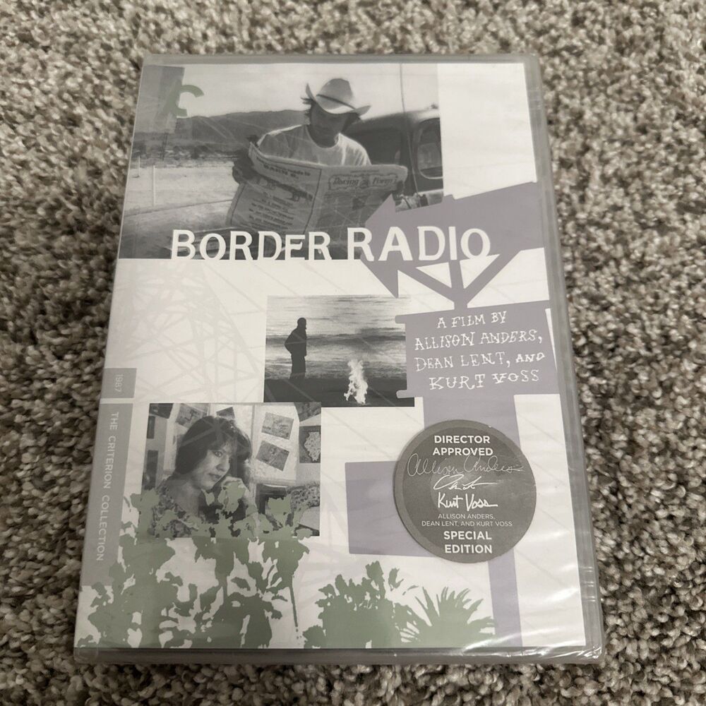 Border Radio: Criterion Collection (DVD, 1987) Brand New Sealed